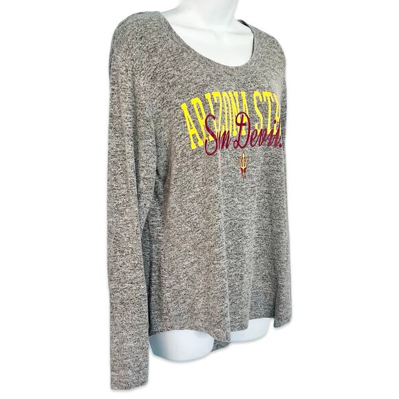 Arizona State University Sun Devils Long Sleeve Tee Light Jersey Sweater size L - Picture 4 of 7